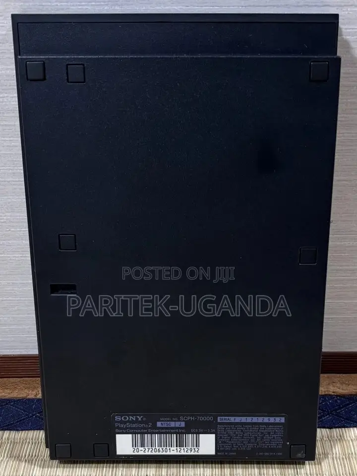 Sony Ps2 Playstation 2 Slim Console Set Black SCPH-70000 Fully Working