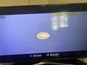 Sony Playstation 2 Ps2 Fat SCPH-39001/N W/ Cords Network Adapter. Te
