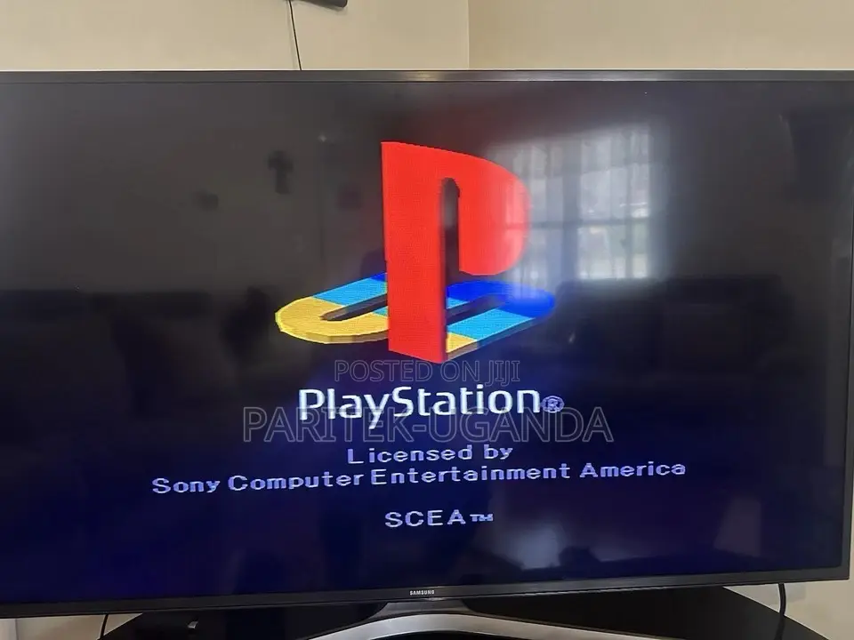Sony Playstation 2 Ps2 Fat SCPH-39001/N W/ Cords Network Adapter. Te