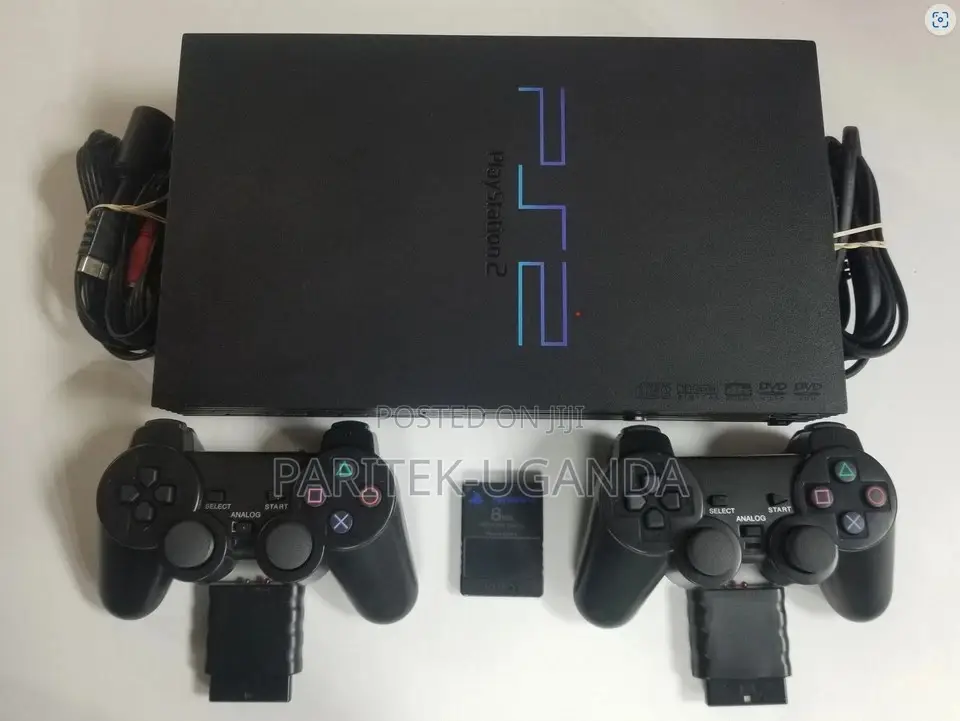 Guaranteed Sony Fat Playstation 2 Ps2 Console Bundle 2 Brand New Contr