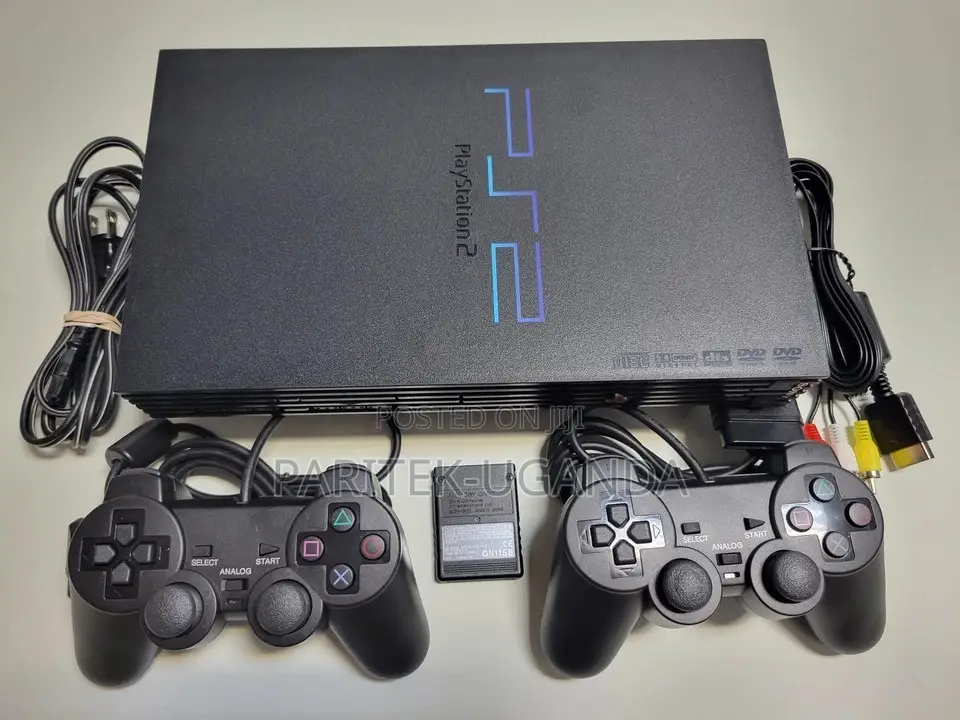 Guaranteed Sony Fat Playstation 2 Ps2 Console Bundle 2 Brand New Contr