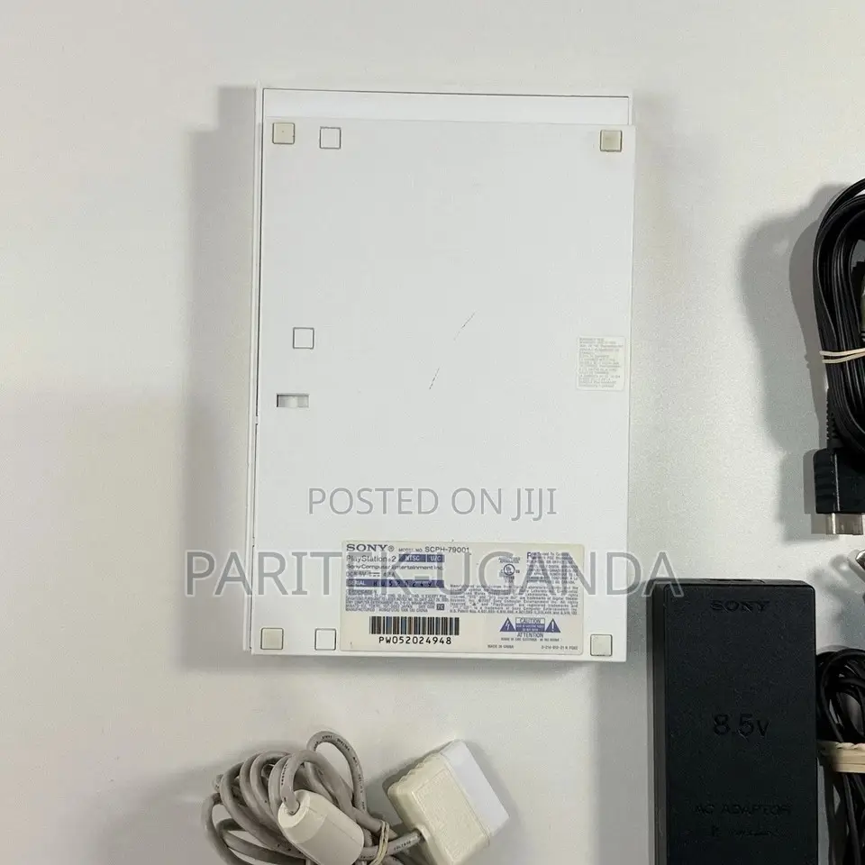 Sony Playstation 2 Ps2 Slim Limited Edition Ceramic White Console SCPH