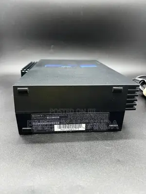 Sony Playstation 2 Fat Console Black SCPH-50001/N W/ Network Adapter T
