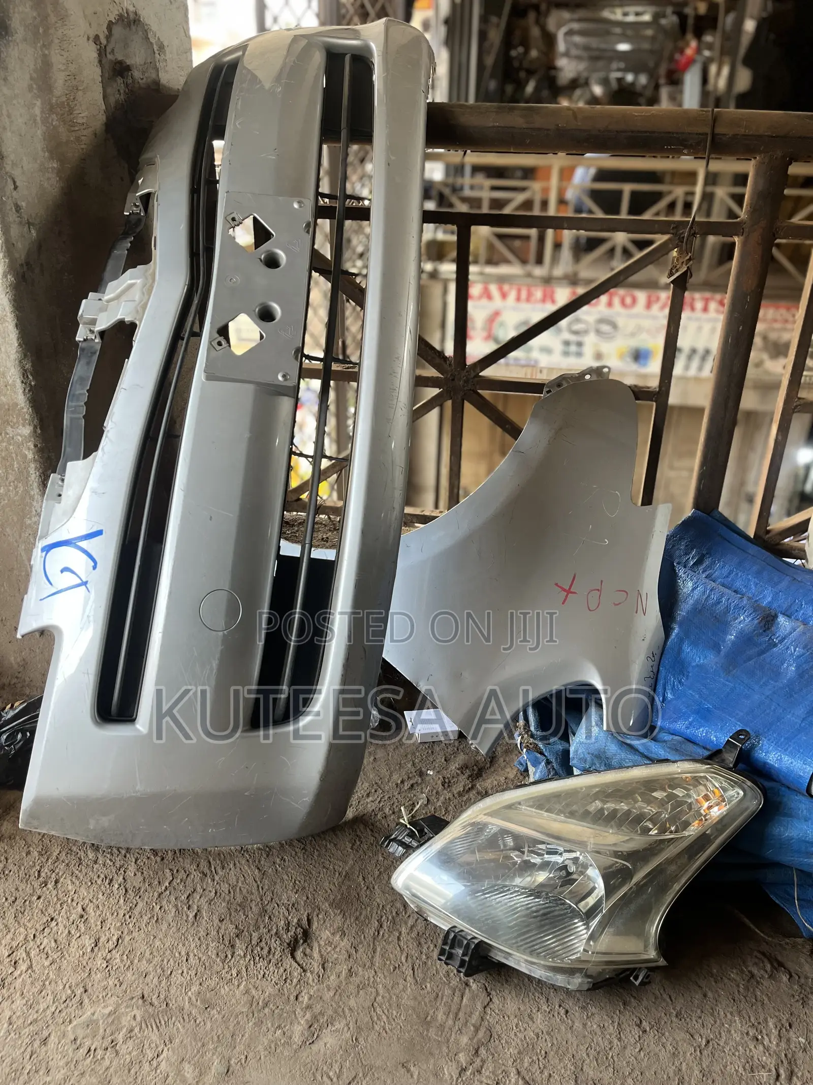 Spare for Toyota Ractis (Bumper, Fender , Headlight)
