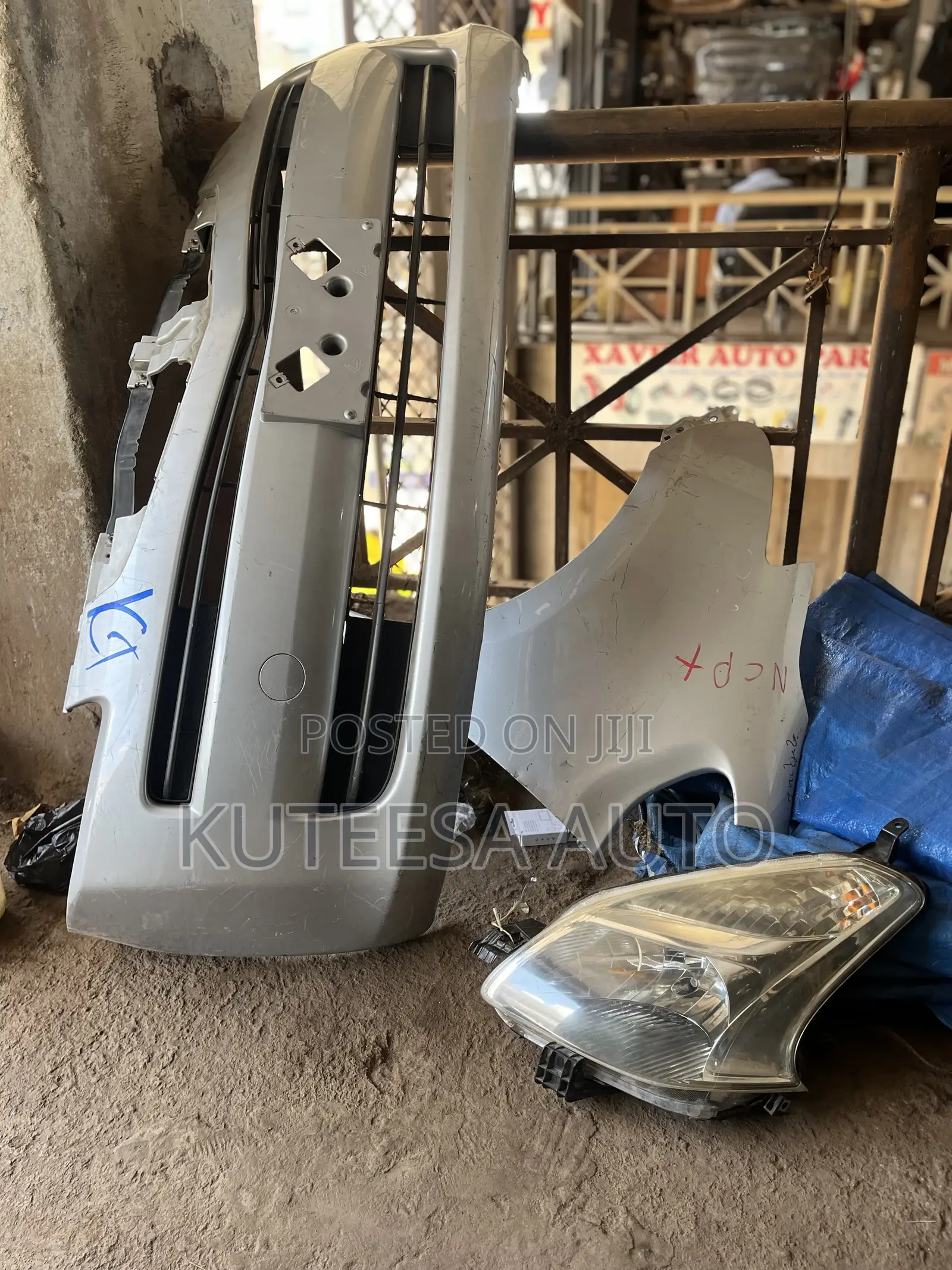 Spare for Toyota Ractis (Bumper, Fender , Headlight)