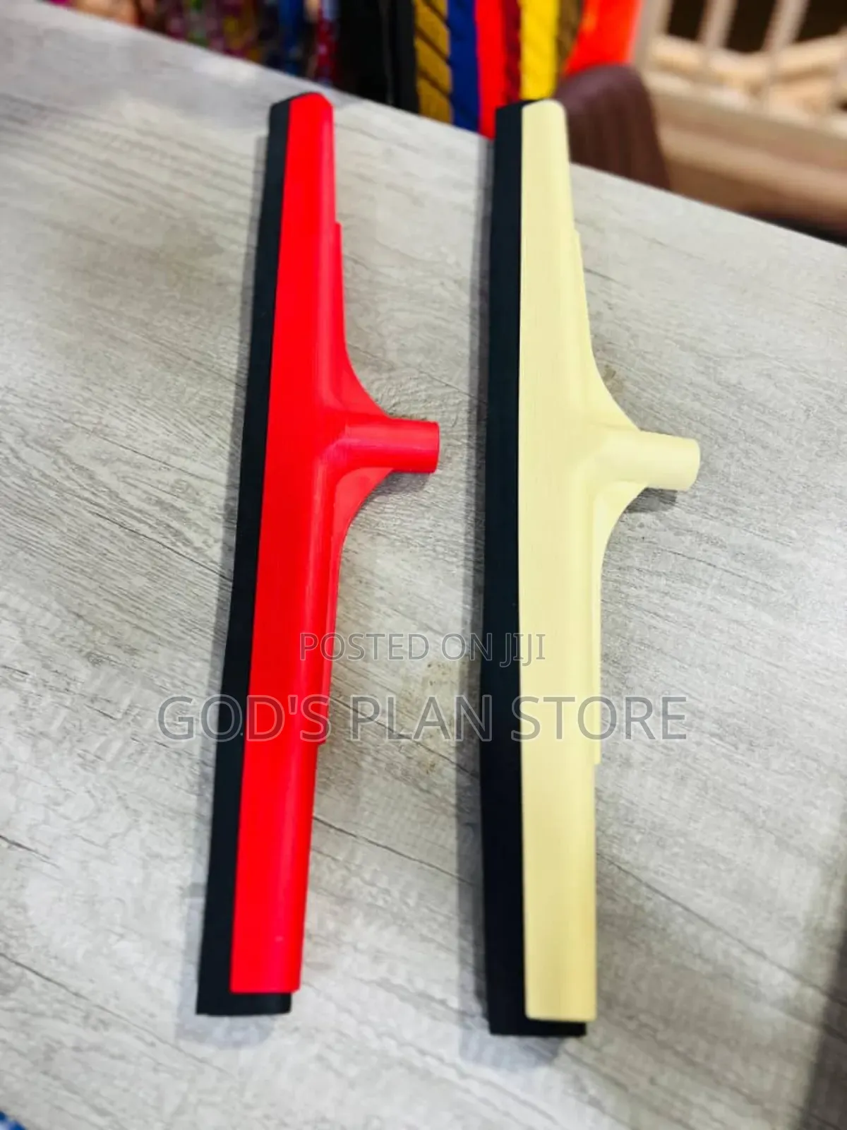 Heavy Duty Double Blade Plastic Floor Wiper