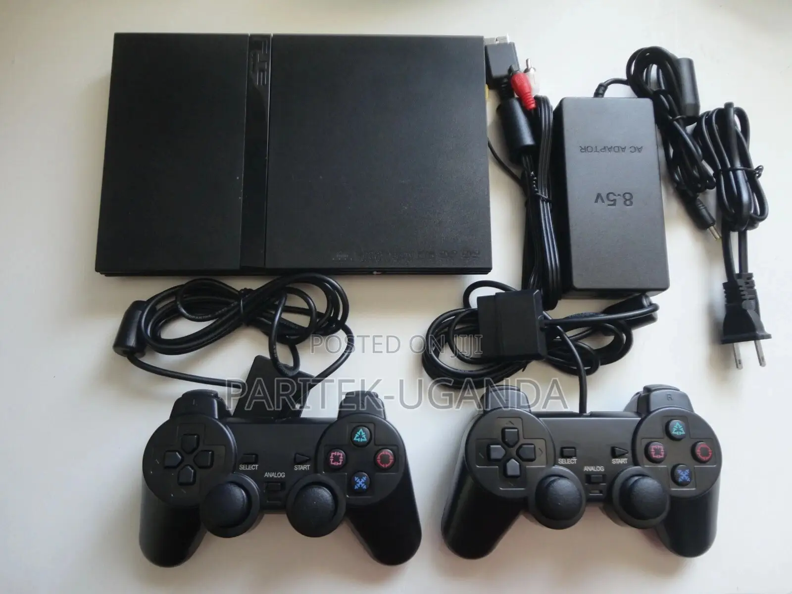 Sony Playstation 2 Ps2 Slim Game System Gaming Console Bundle