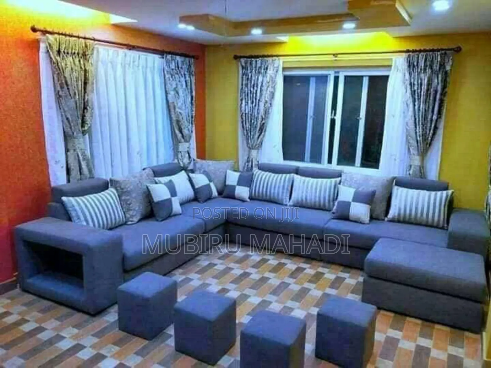 L Shape Modern Sofa Set Available