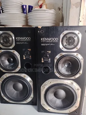 Kenwood 240w 3 Way 3 Speaker System