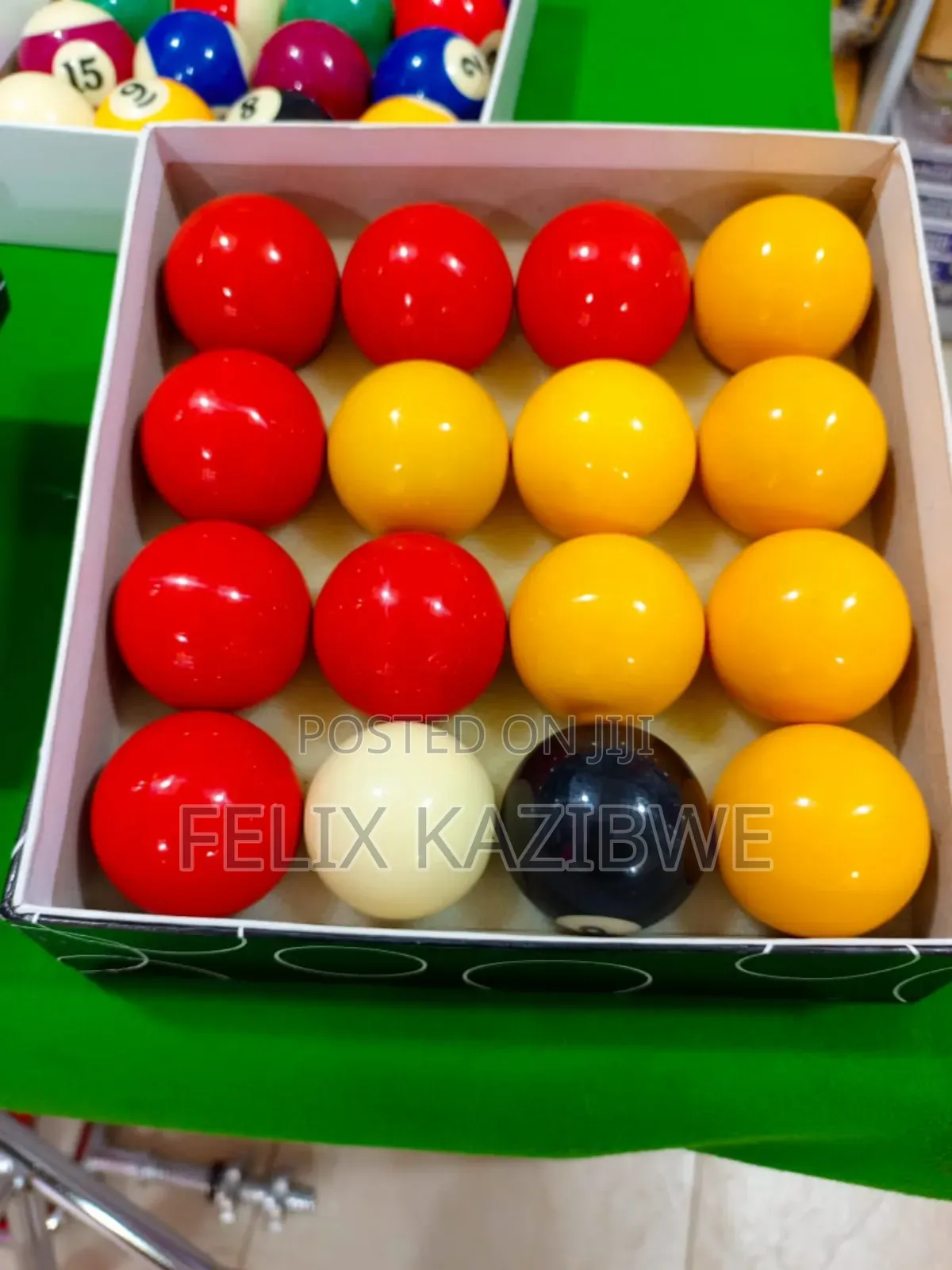 Set of Pool Table Balls