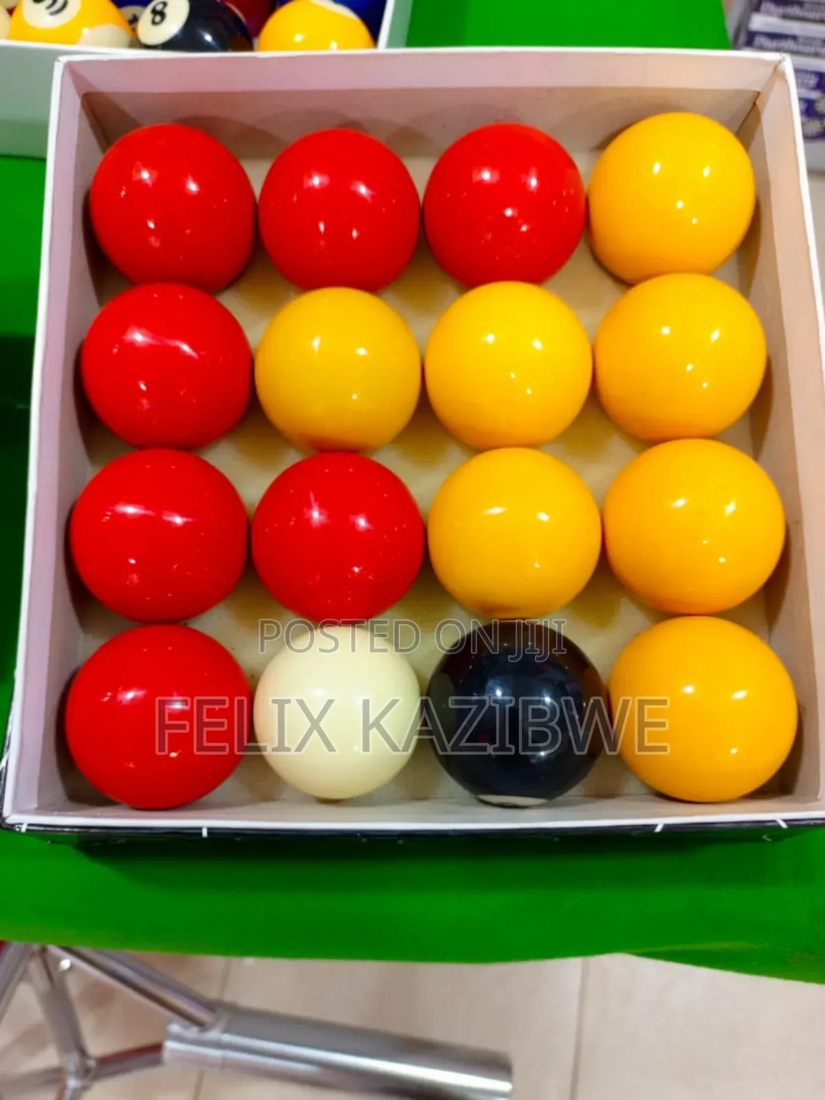 Set of Pool Table Balls