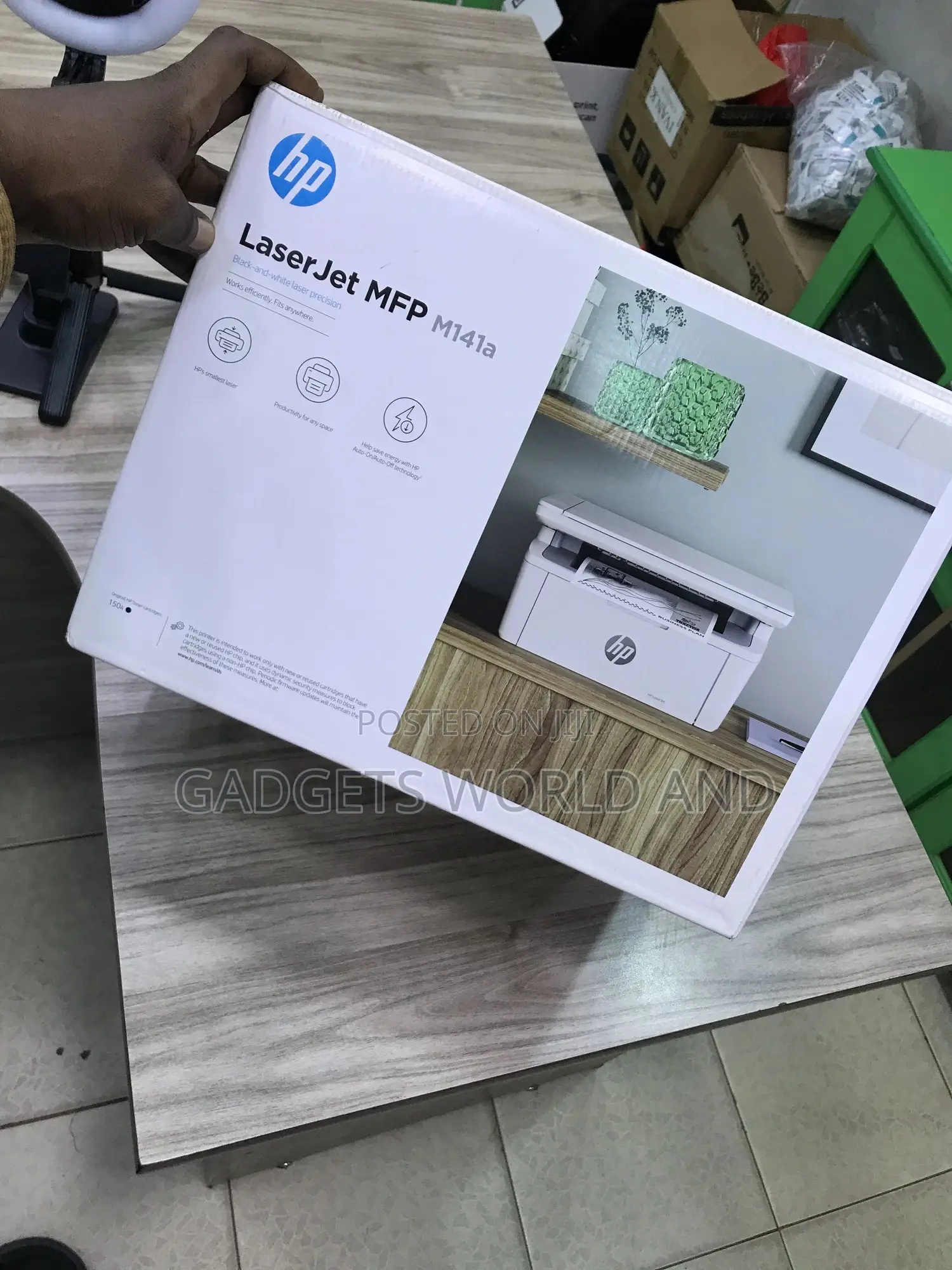 Hp(All in One) Black White Printer With Warranty