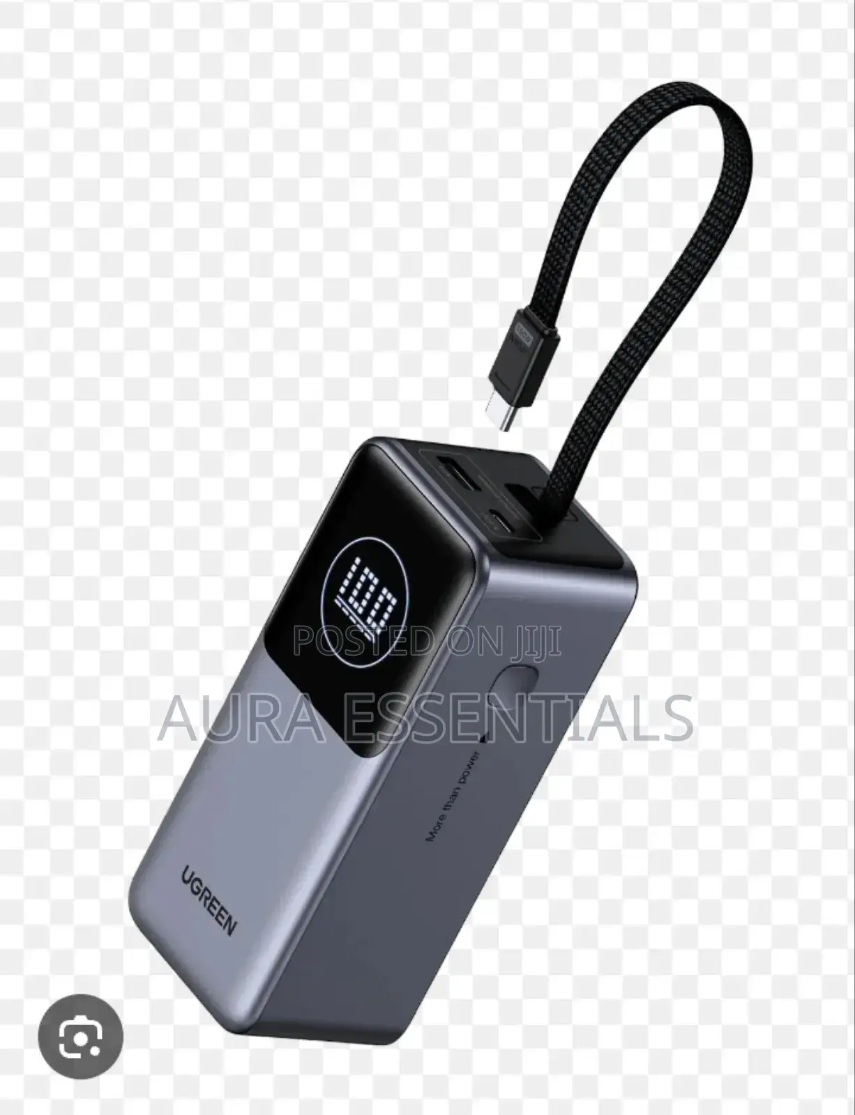 Ugreen Nexode Power Bank 20000mah 165w With Retractable Usb-C Cable