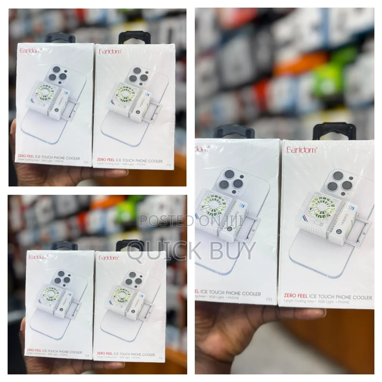 Earldom F23 Zero Feel Ice Touch Phone Cooler