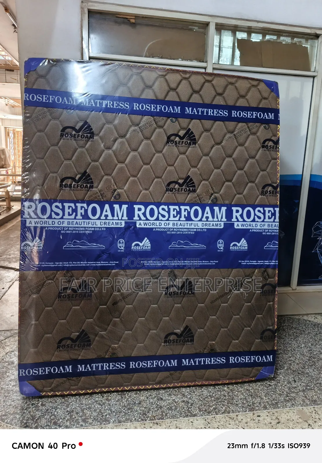 Rosefoam Mattress 4x6 By6 Inches / Super Density