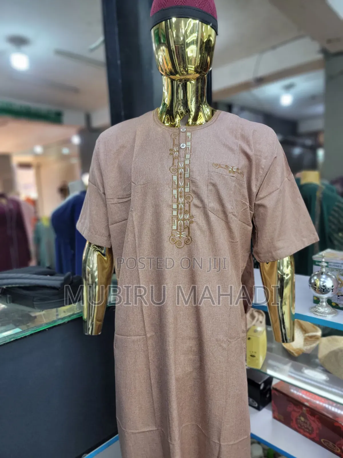 Short Sleeve Kanzu Available