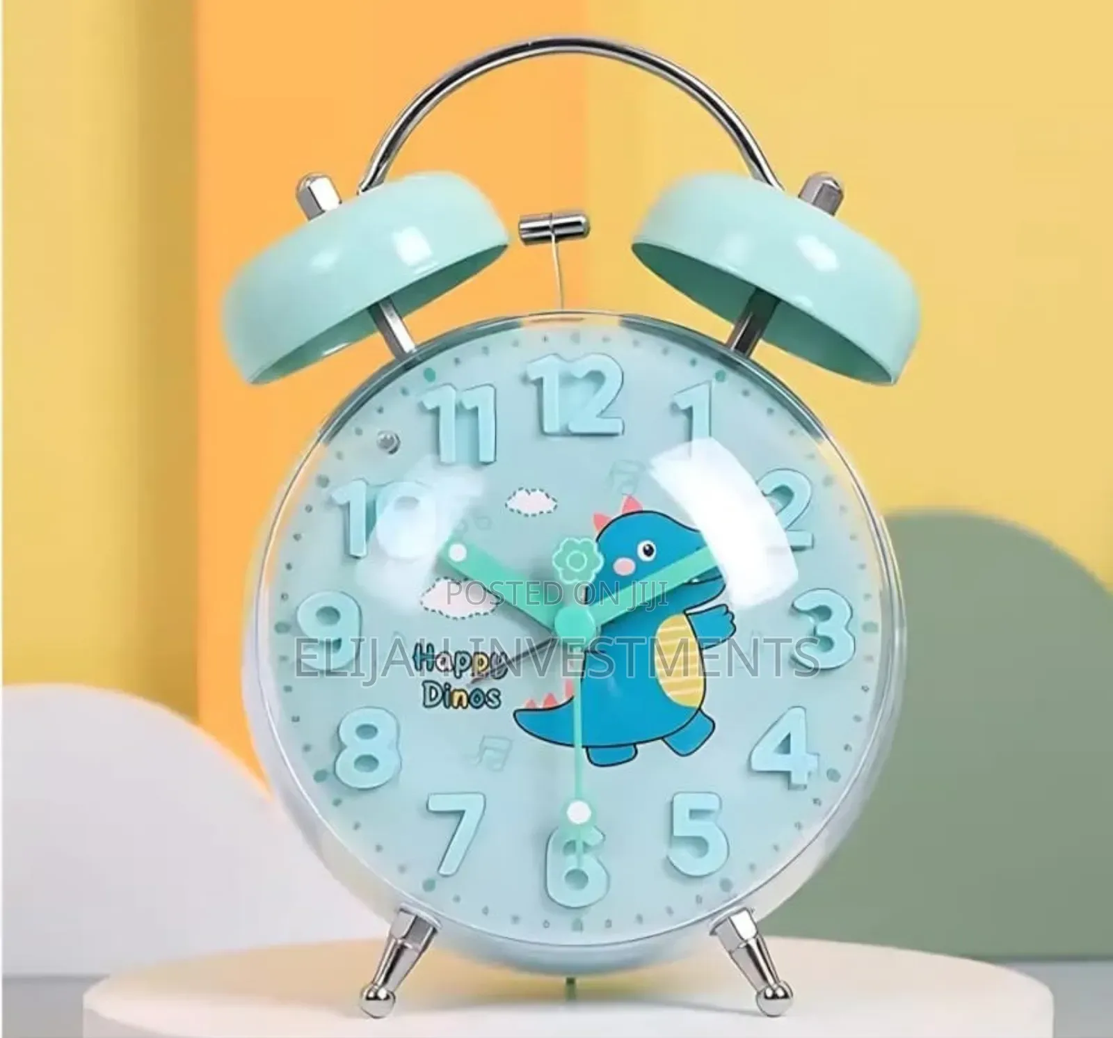 Portable Analogue Bedside Loud Alarm Clock