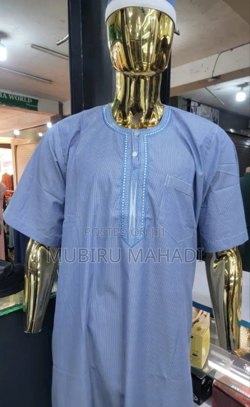 Short Sleeve Kanzu Available