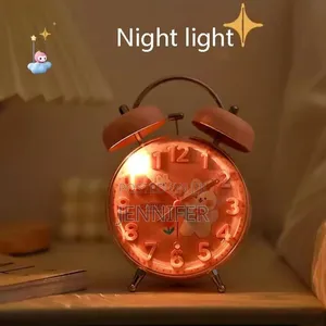 Portable Analogue Bedside Loud Alarm Clock