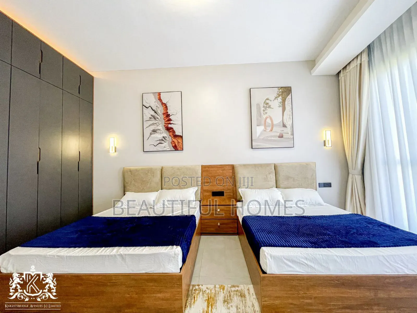 Furnished 1bdrm Condo in Kira for sale