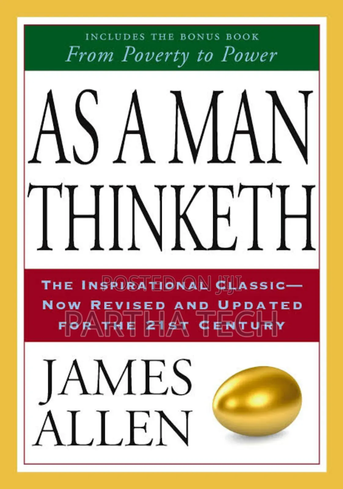 As a Man Thinketh by James Allen