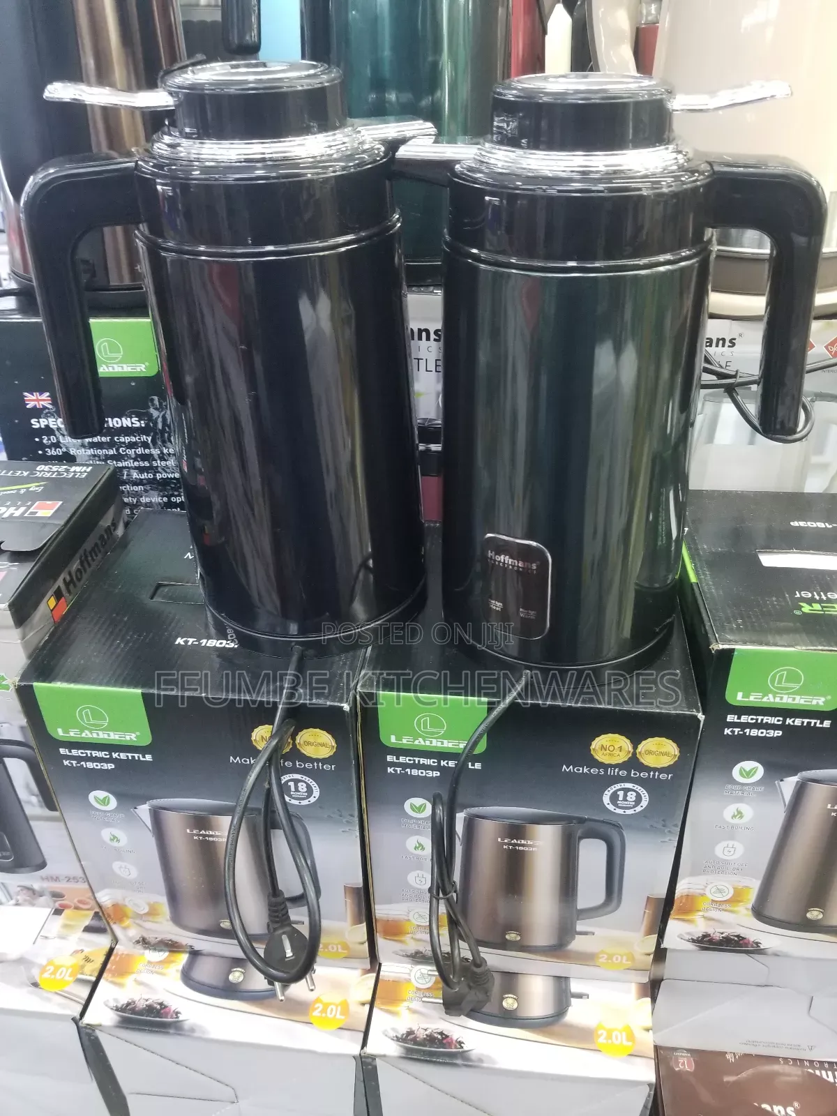 Electric Kettle 3l Hoffman