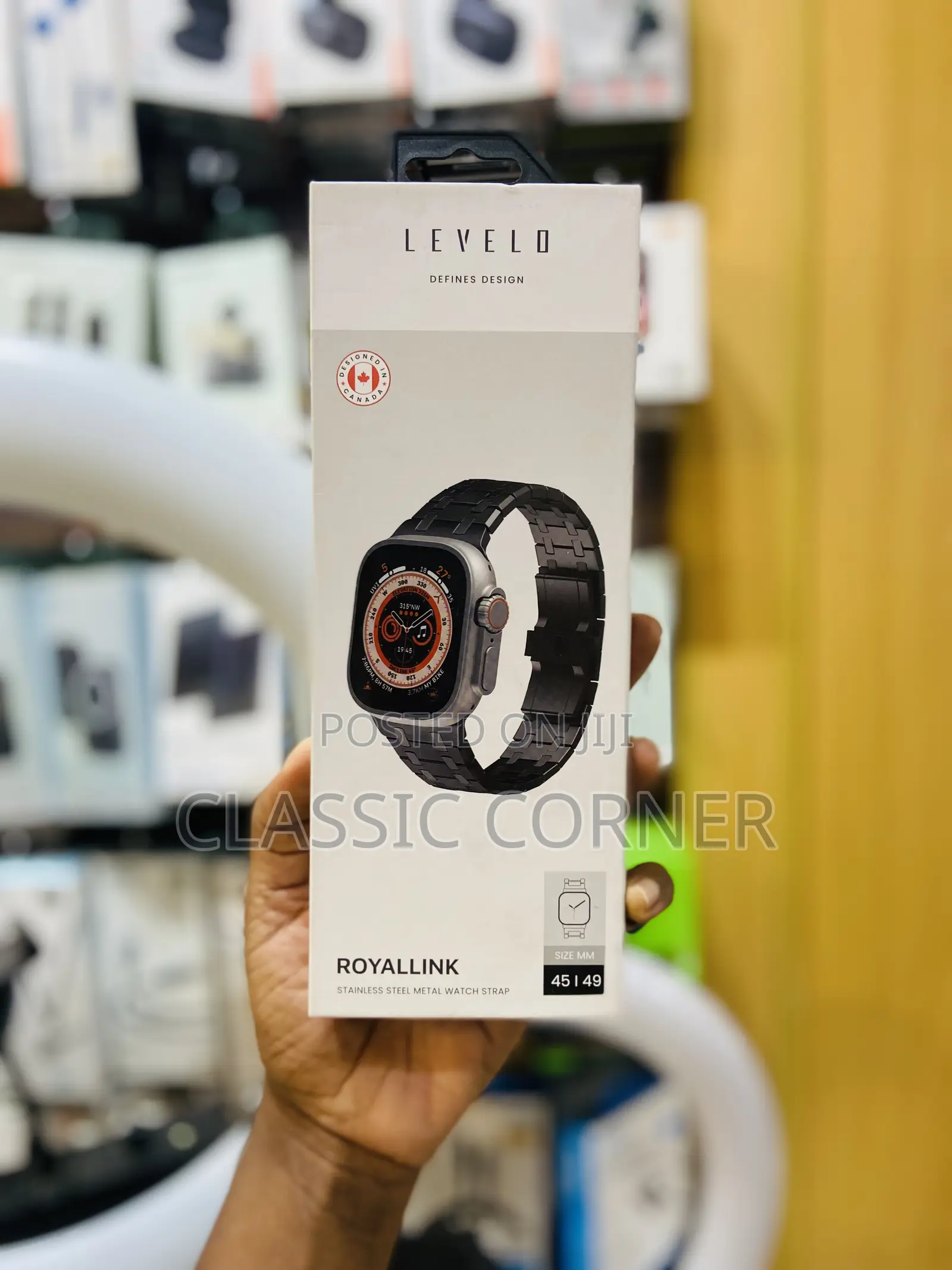Levelo Stainless Steel Smart Watch