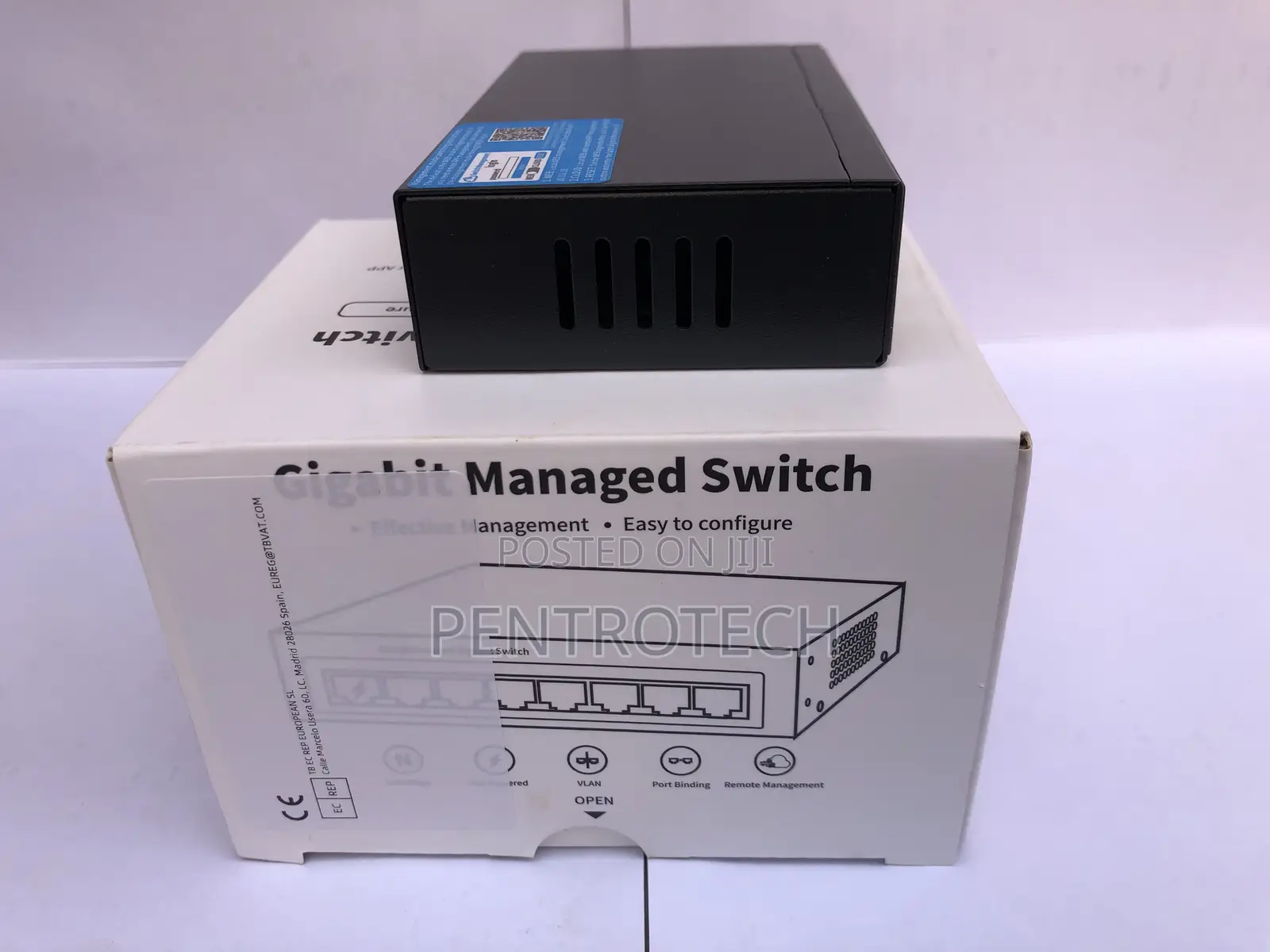 Cloud Managed Gigabit Ethernet Switch 5 Port