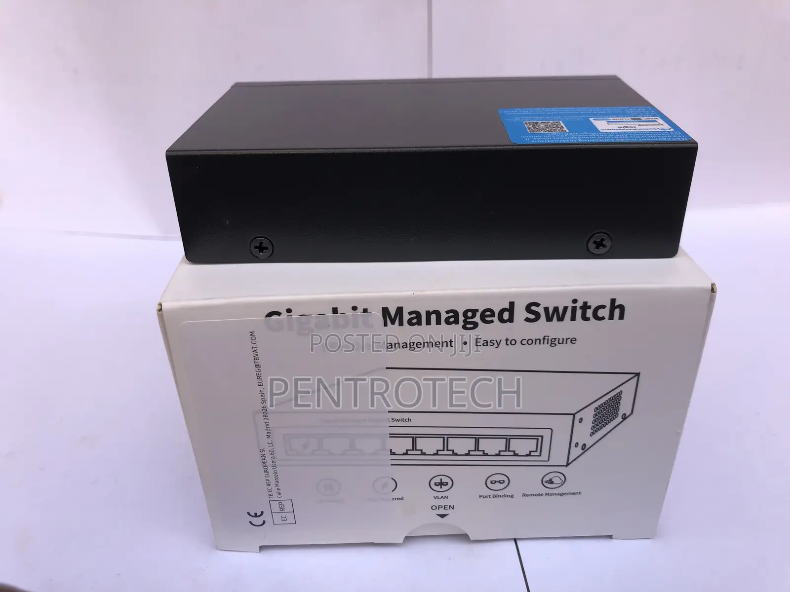 Cloud Managed Gigabit Ethernet Switch 5 Port