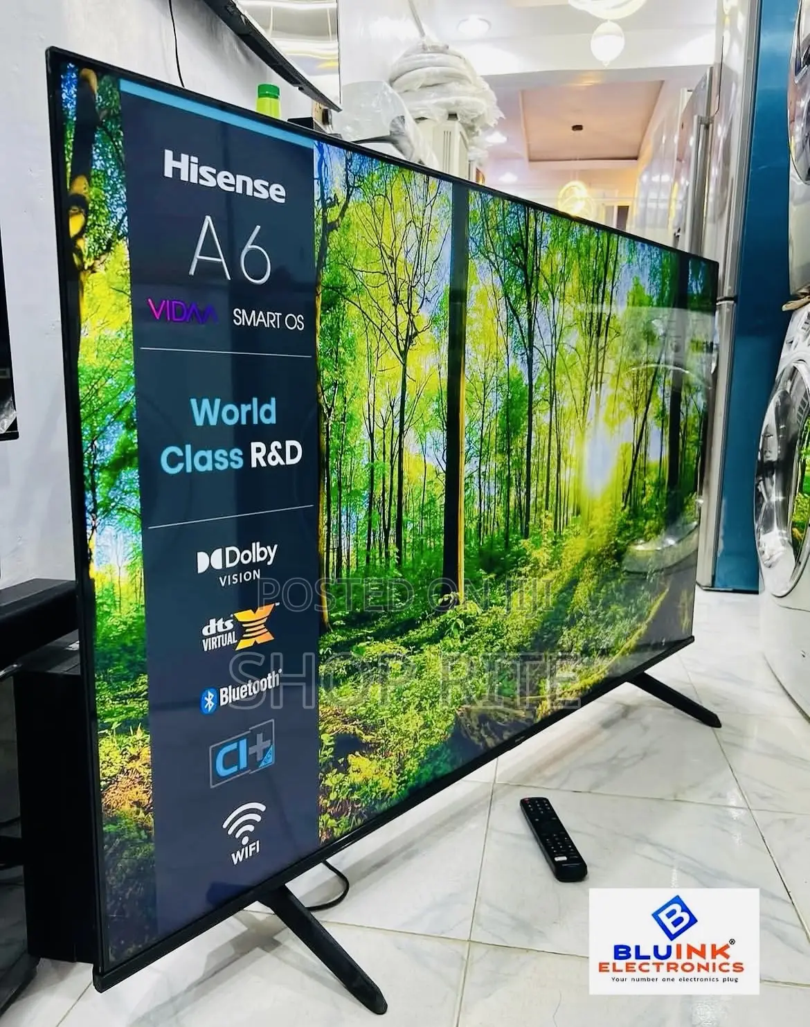 Hisense 65 Inches Smart TVS A6 Series Q
