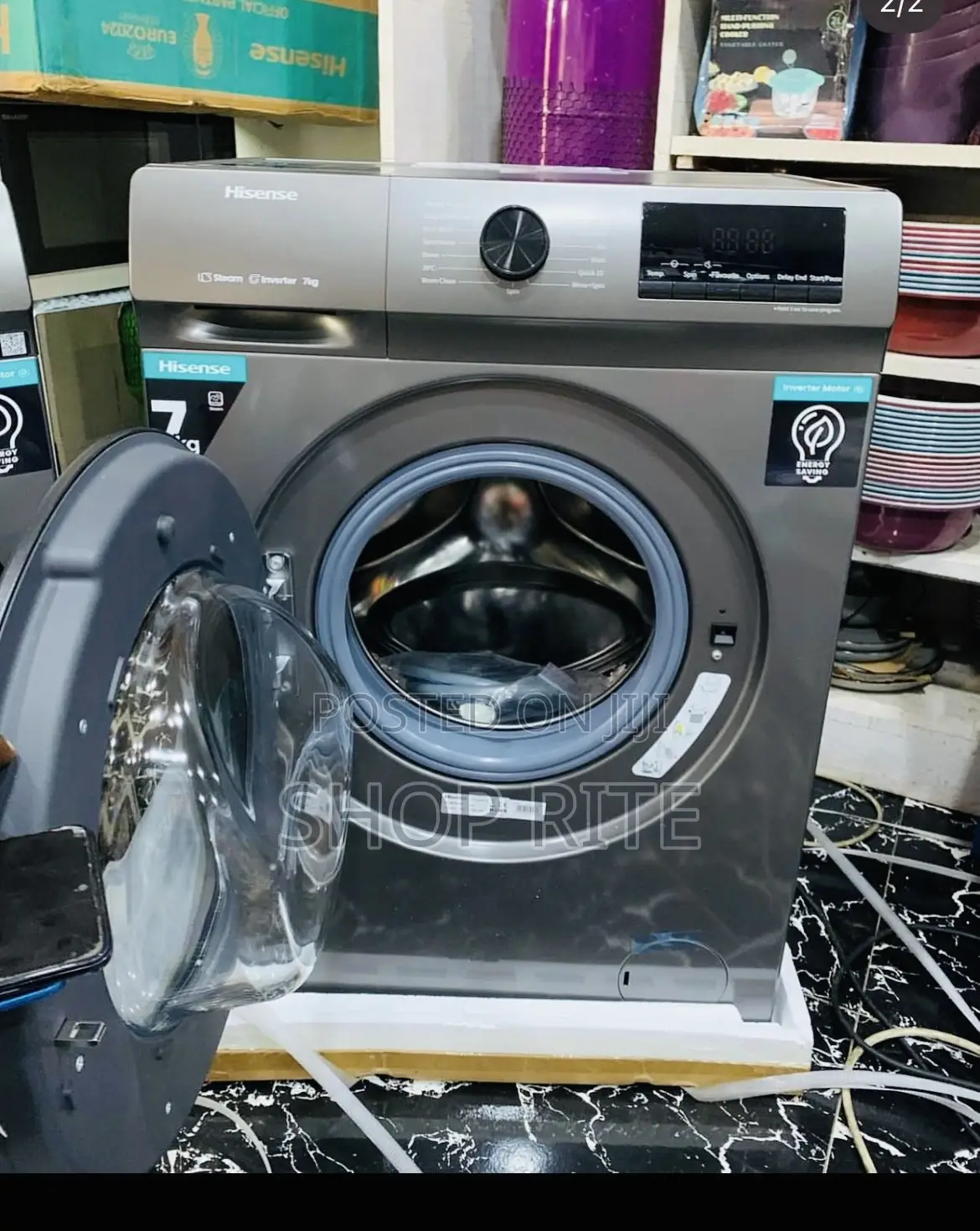 Hisense 7kgs Front Loader Washing Machines New Stock