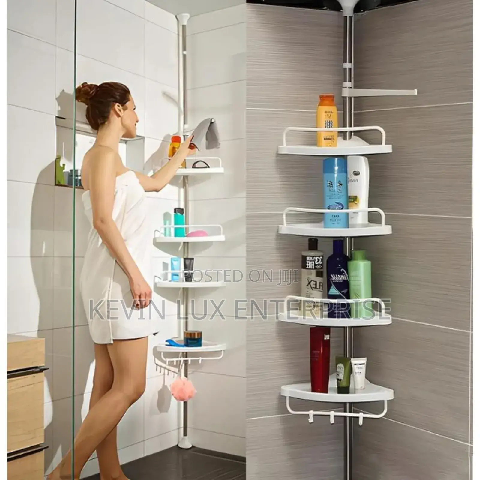 Corner Bathroom Rack