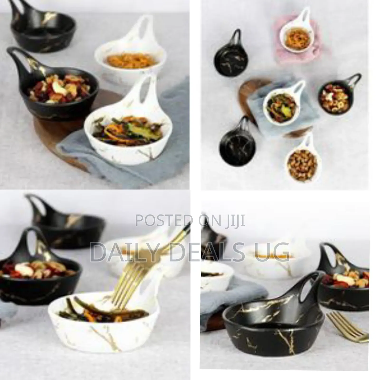 Elegant Mini Serving Dish Set (Set of 6) - Multicolor