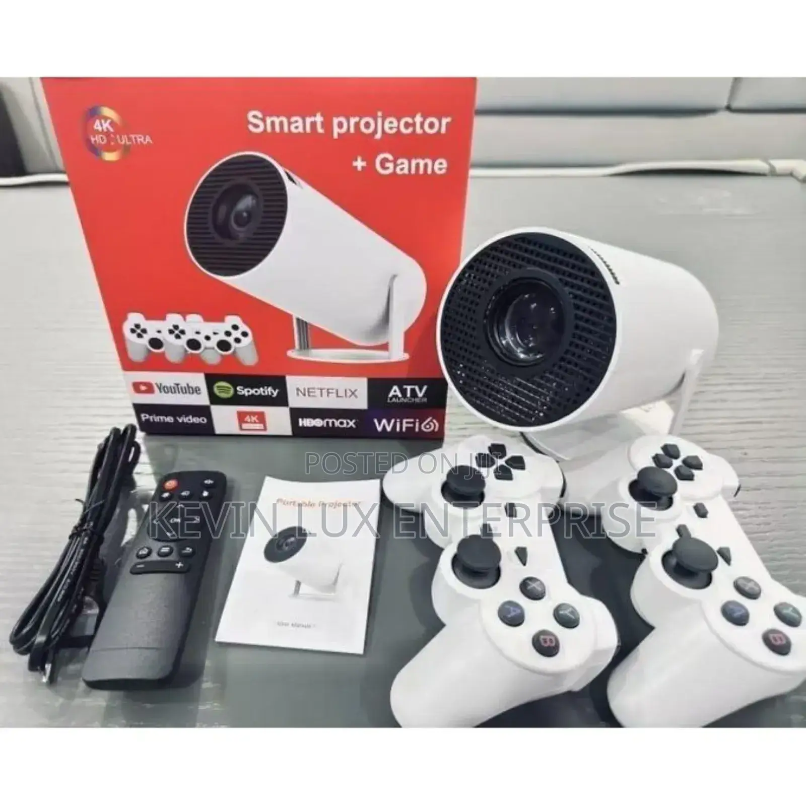 Projector With Game Pads