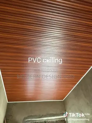 PVC Ceiling Grooved Installed in a Collido