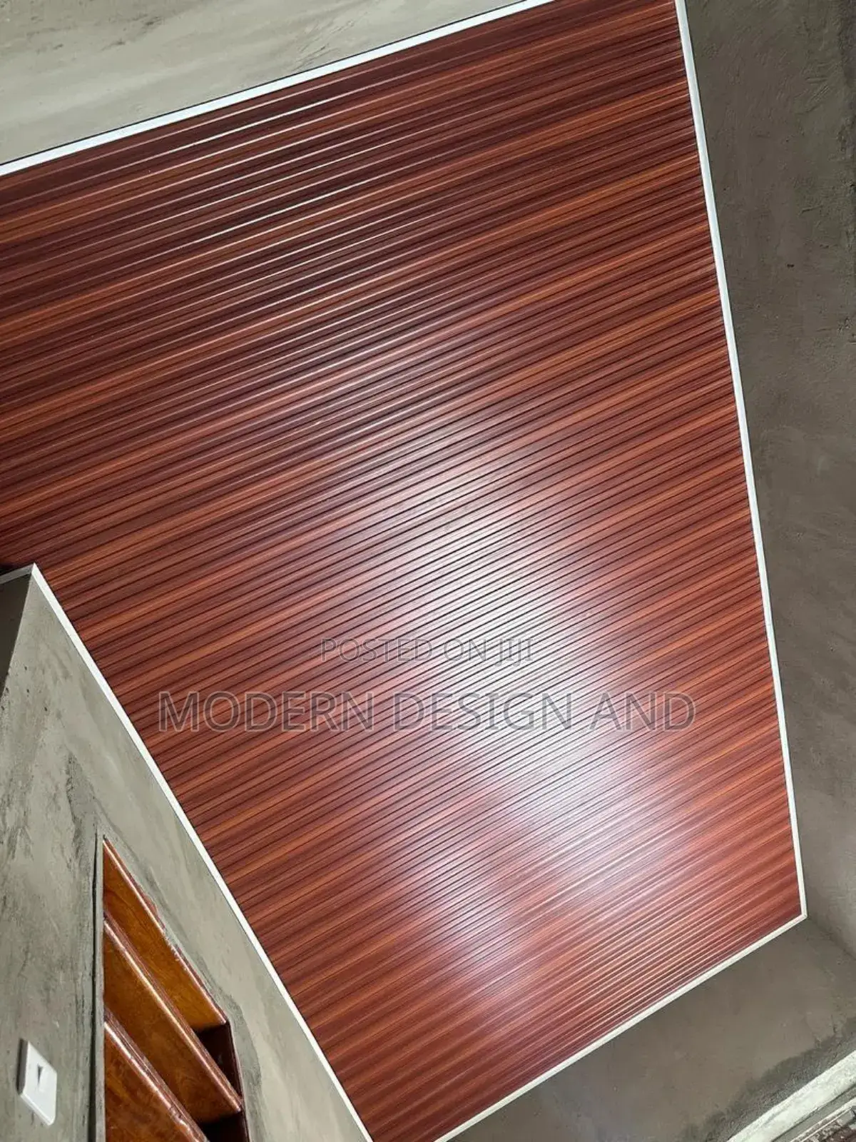 PVC Ceiling Grooved Installed in a Collido