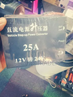 Step Up Power Converter for Vehicle 25a, 12v to 24v