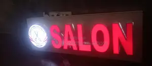3d Saloon Signage