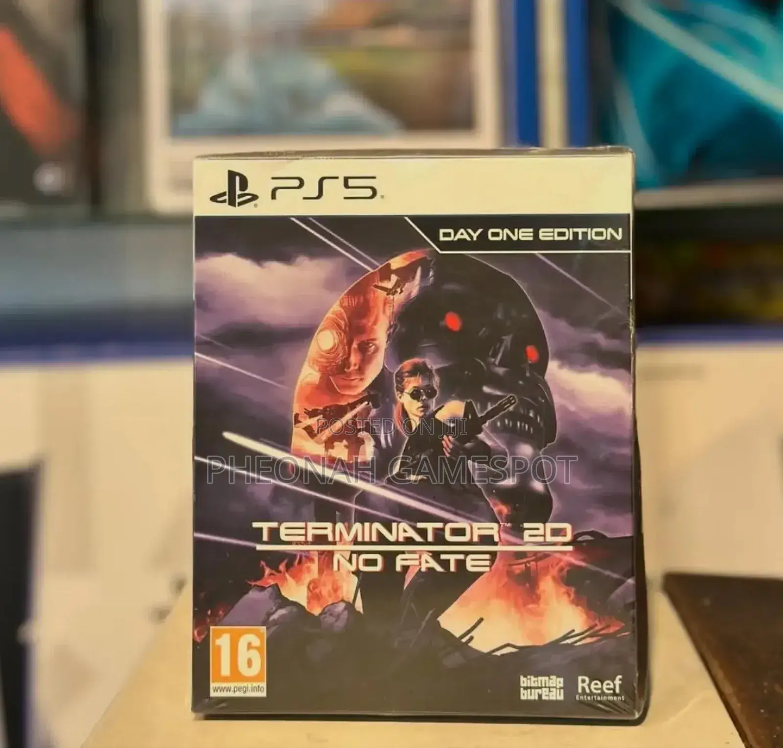 Terminator 2d No Fate Game Cd for Ps5
