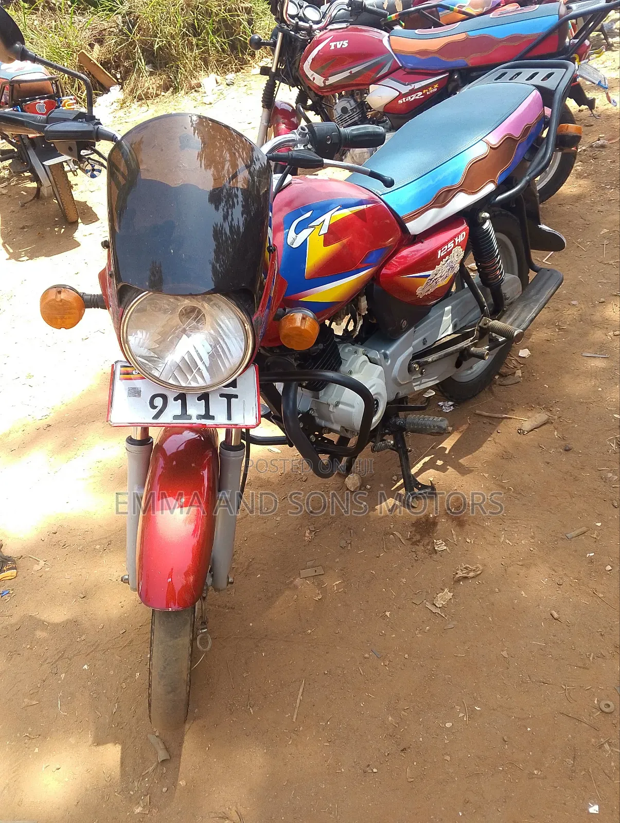 Bajaj Boxer 125 2023 Red