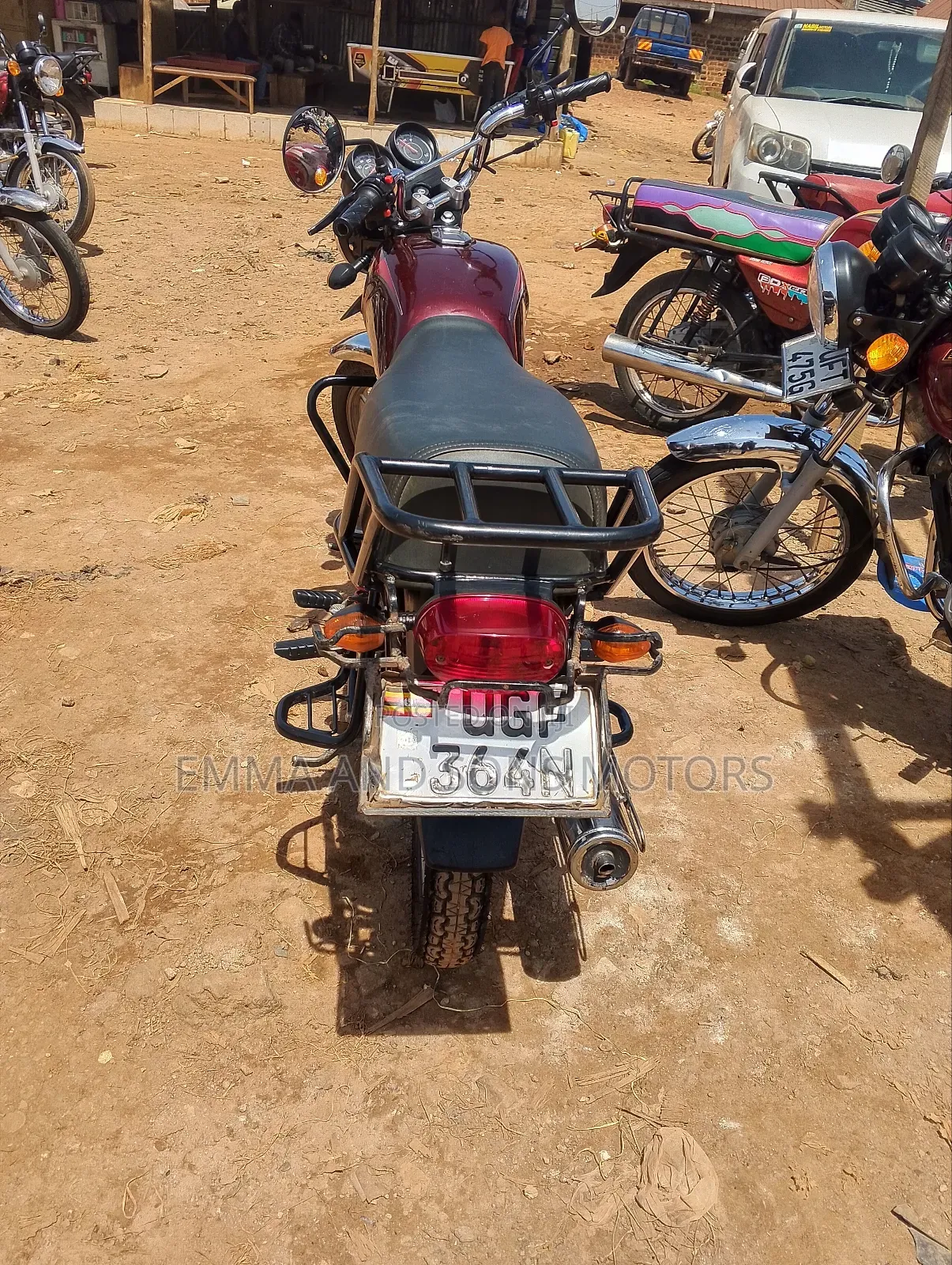 Haojue DK125 2024 Red