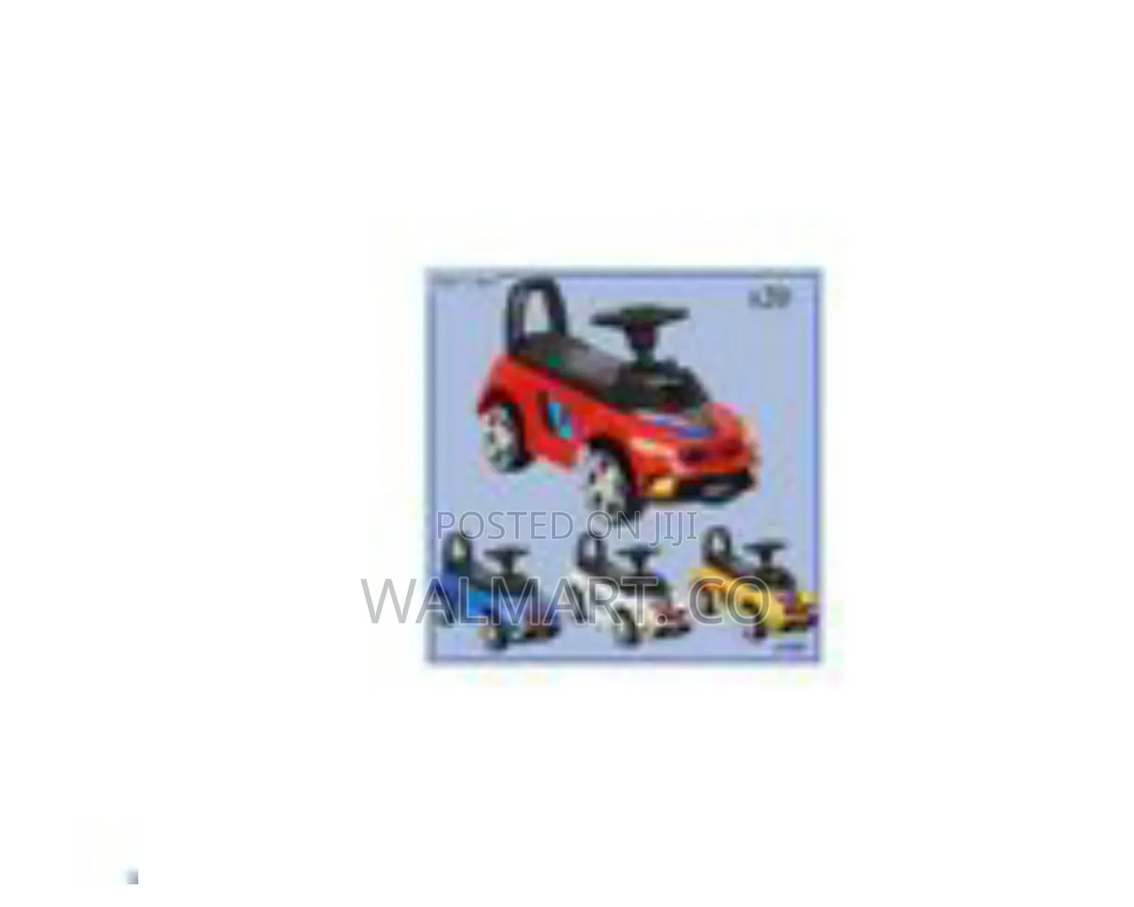 Deluxe Toddler Push Car With Sporty Coupe Styling
