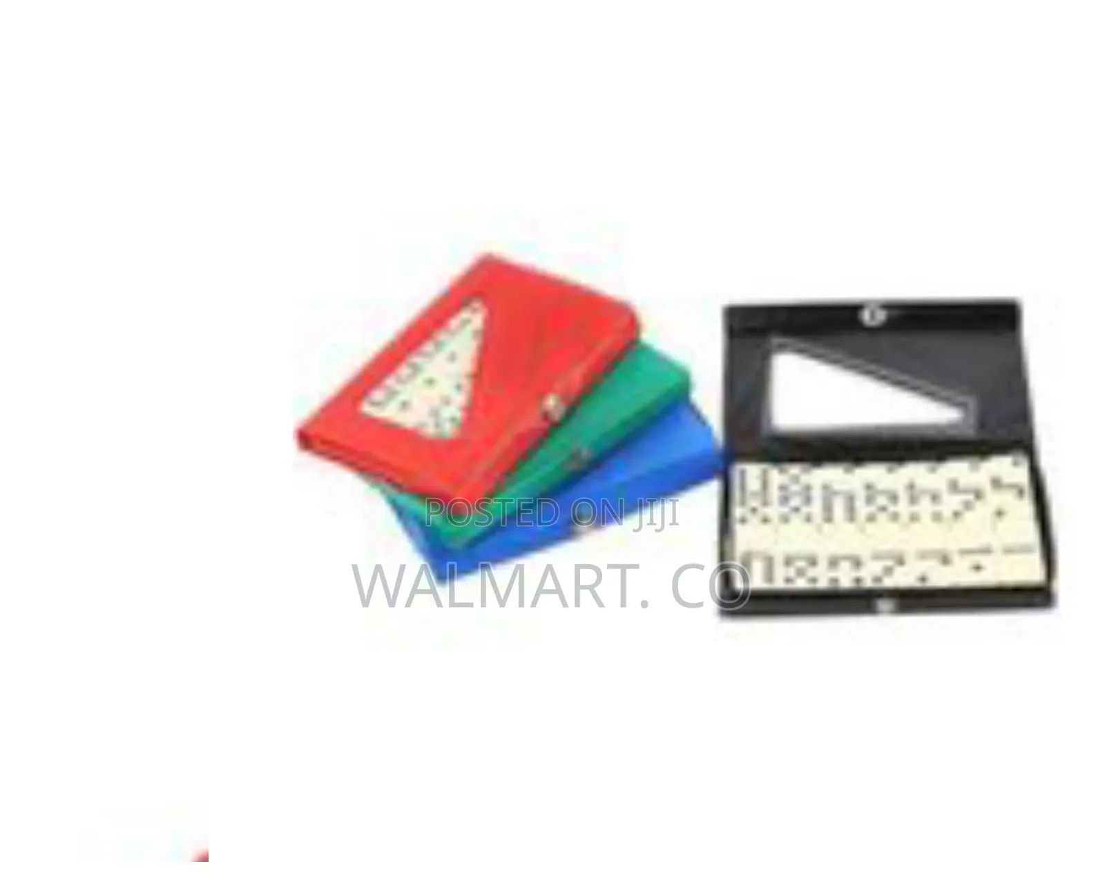 Classic Dominoes Set in a Colorful,Protective Storage Case