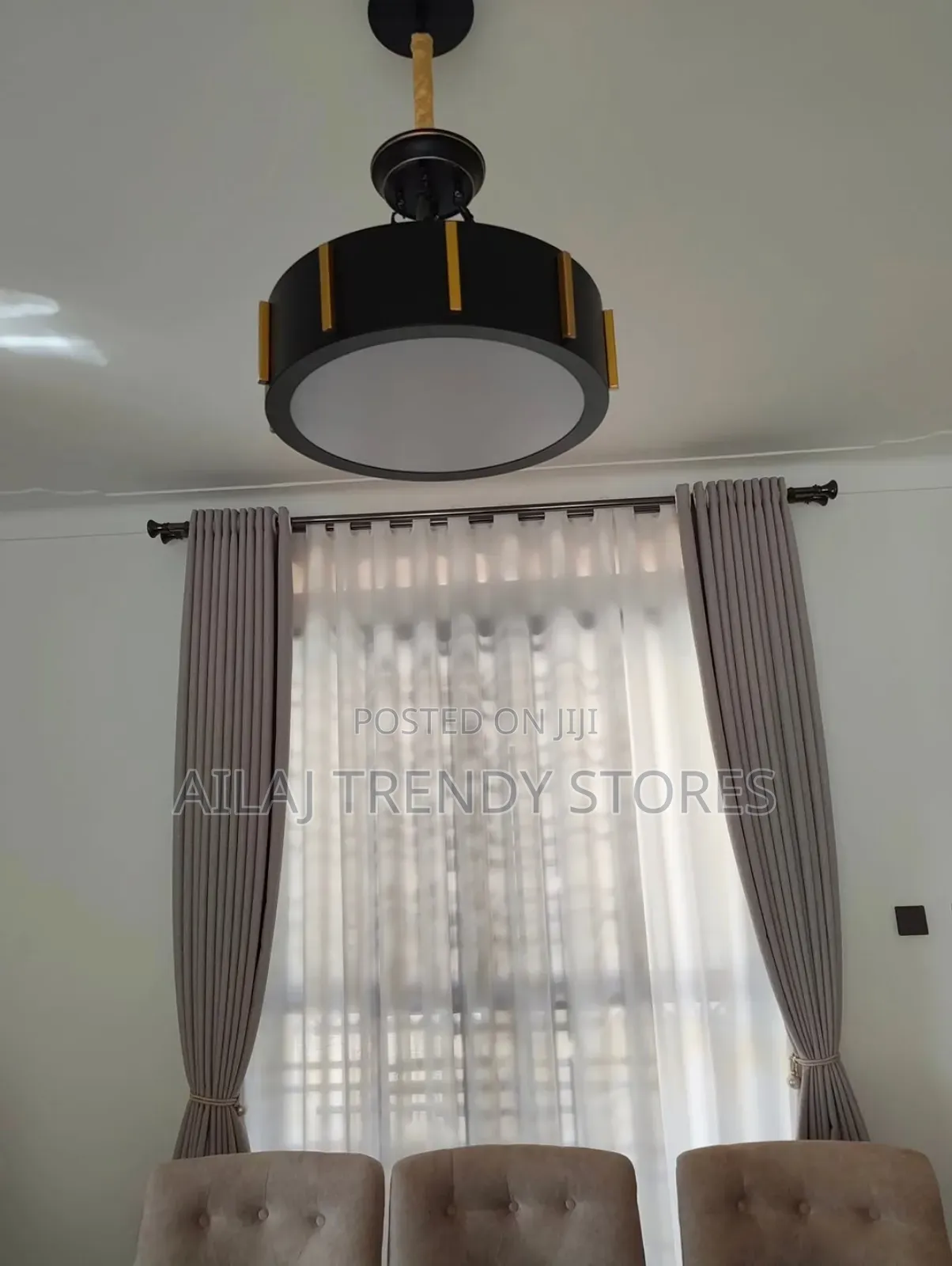Beige Living Room Curtains Per Metre