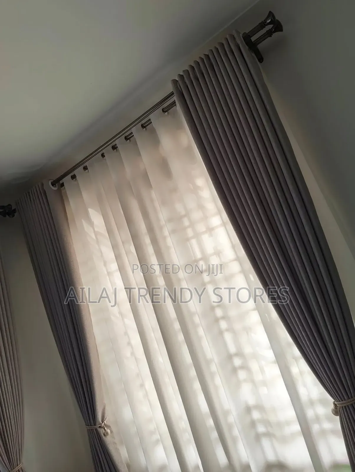 Beige Living Room Curtains Per Metre