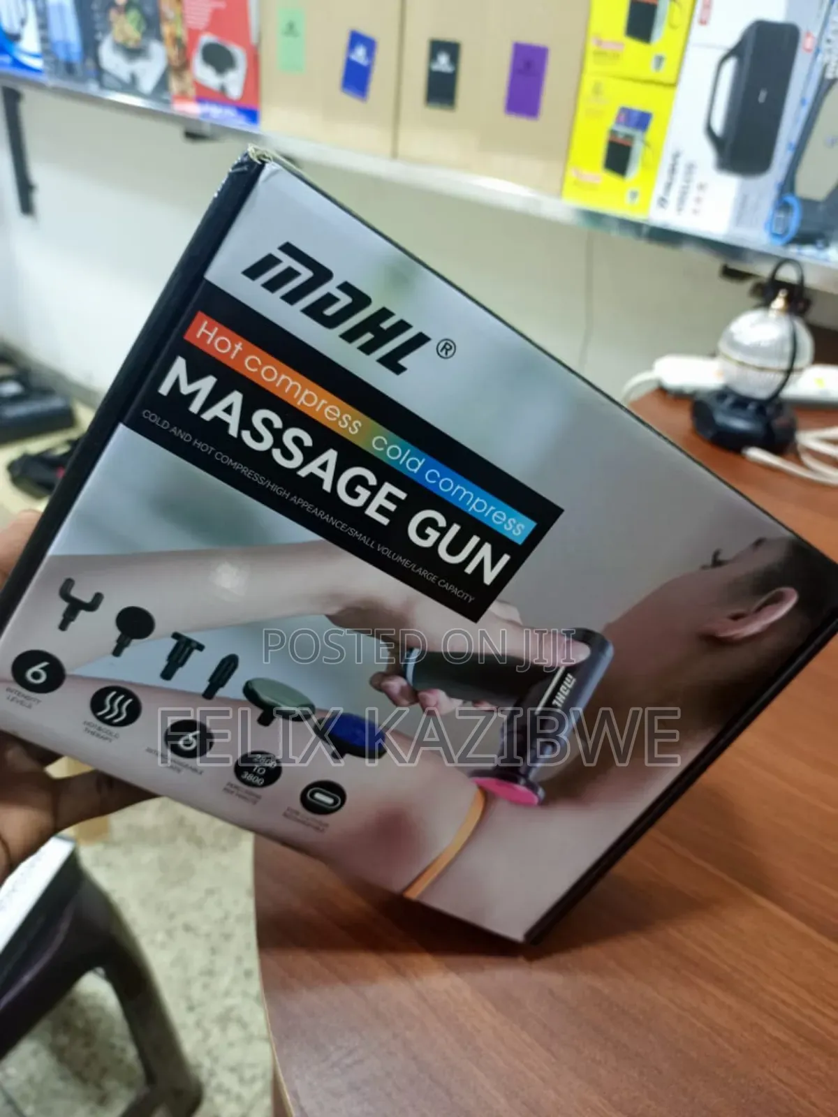 MDHL Hot Cold Compress Massage Gun.