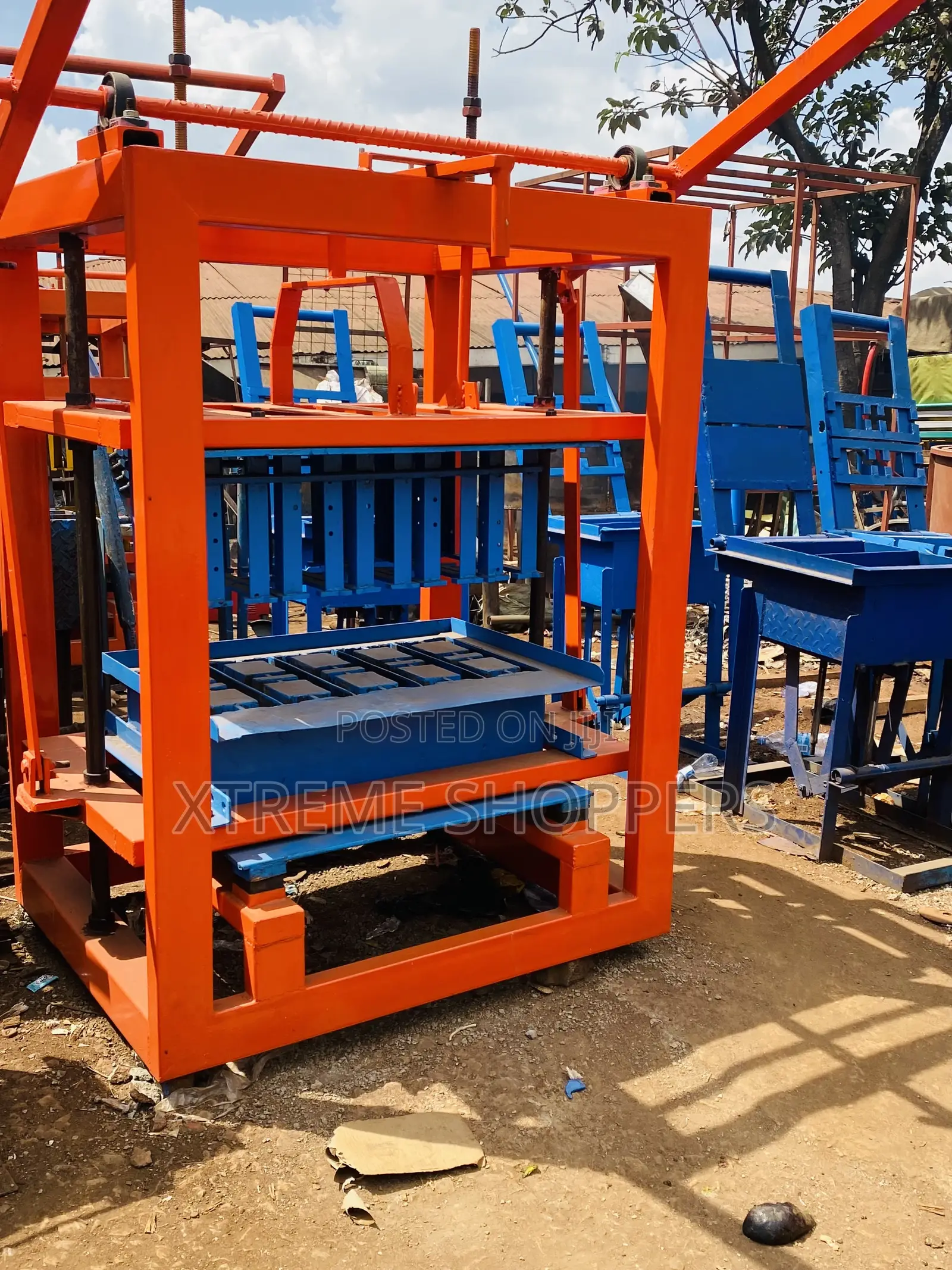 Electric Brick Laying Machine / Block 5 At One