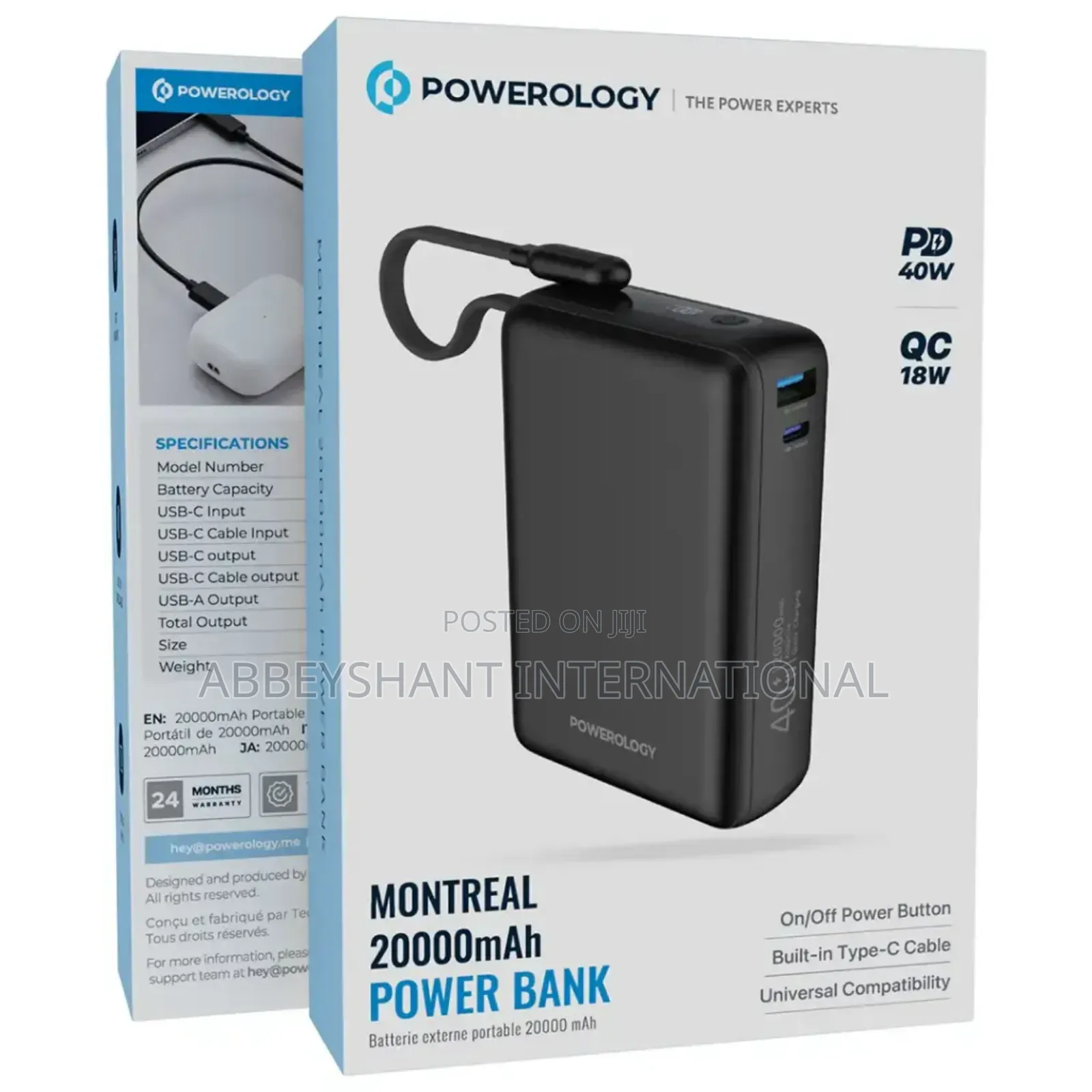 Power Banks /Psychology Montreal 20000mah Power Bank.