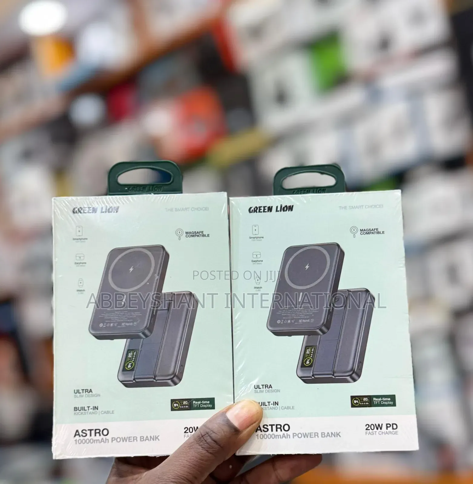 Power Banks Green Lion Astro 10000mah Power Bank.