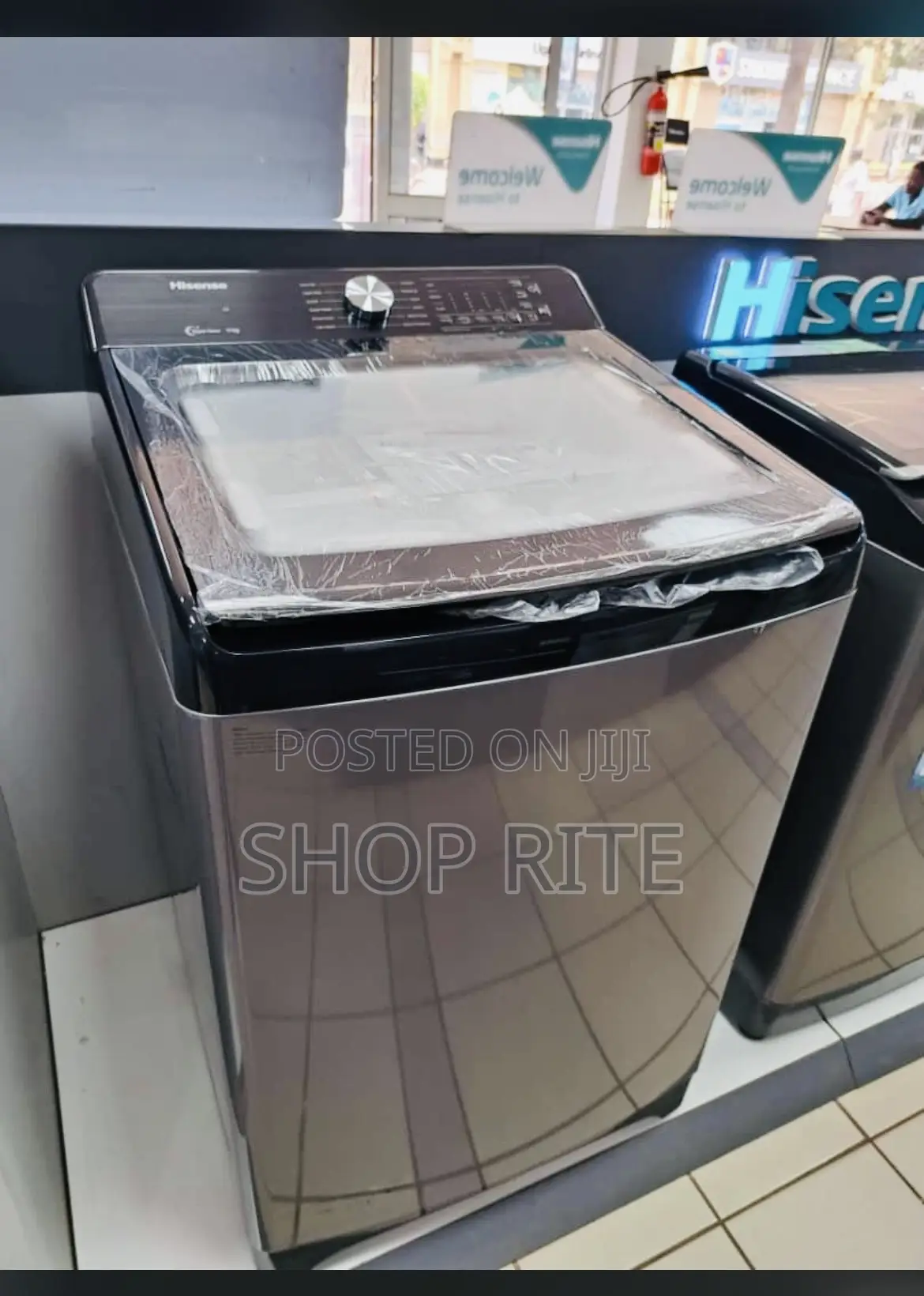 Hisense 14 KGS Top Loader Washing Machines for Business